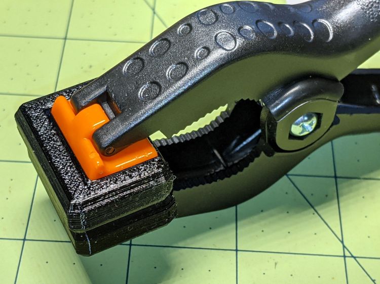 Spring Clamp pads - detail