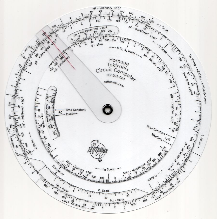 Tektronix Circuit Computer - Homage - laser