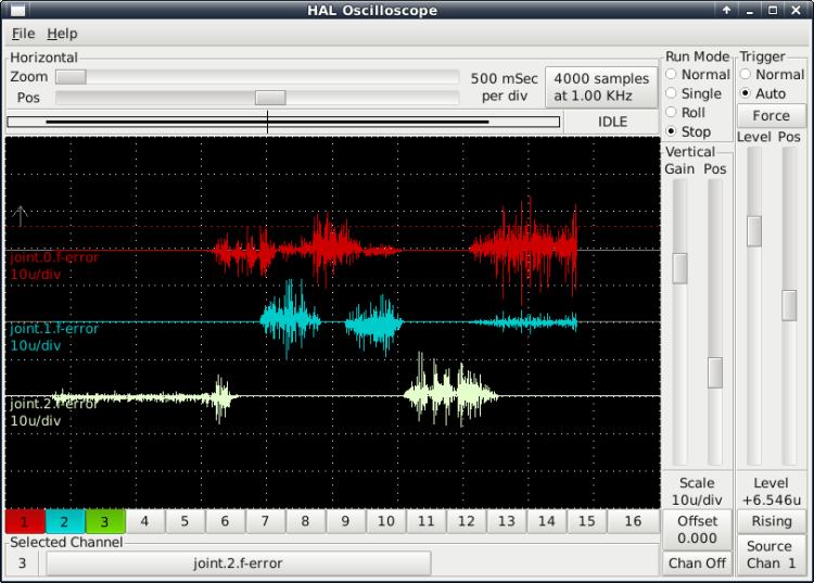 LinuxCNC - Sherline f-error
