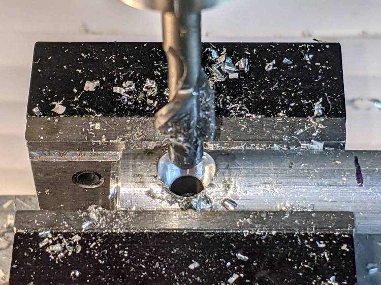 123 Block Links - counterbore