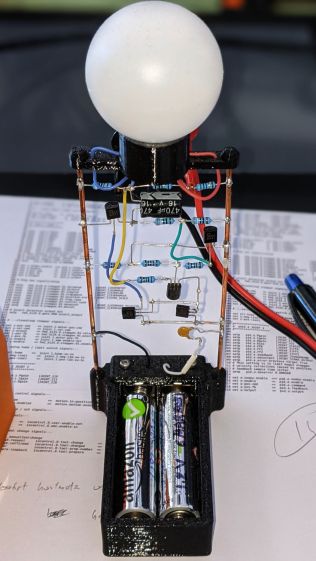 LM3909 Blue - 2.4 V alkaline