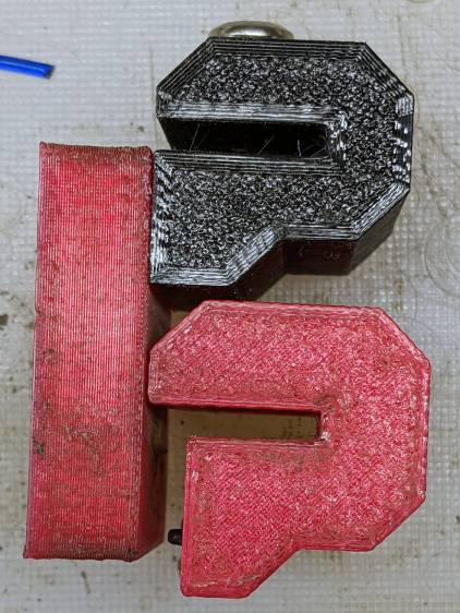 Tour Easy Rear Fender Bracket - new vs old clearance