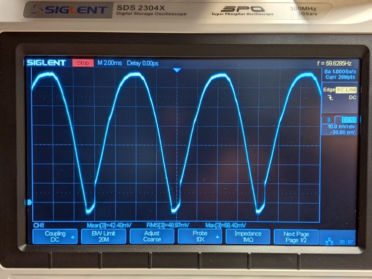 Schauer battery charger - current waveform