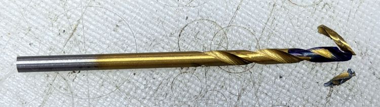 Shattered metric drill