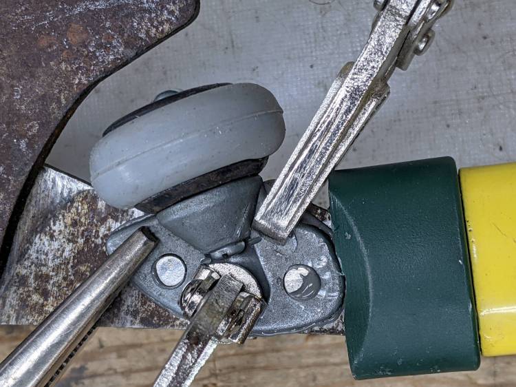 Bypass Lopper - epoxy curing