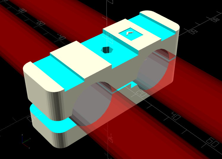Bafang Battery Mount - Show view