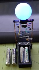 Discrete LM3909: Blue LED