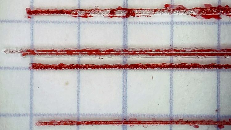 Hairline V tool - 0.2 0.3 0.4 DOC 10K RPM - Kapton start