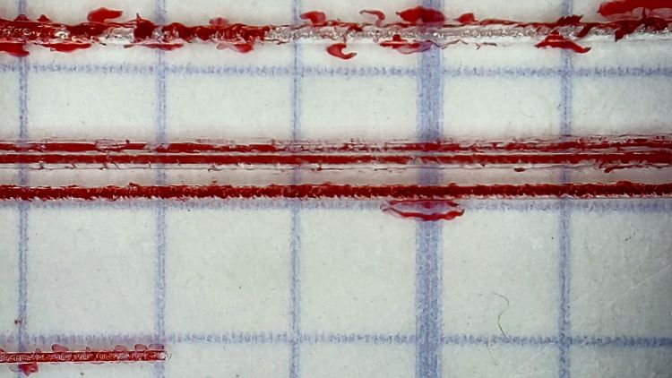 Hairline V tool - 0.2 0.3 0.4 DOC 10K RPM - Kapton mid