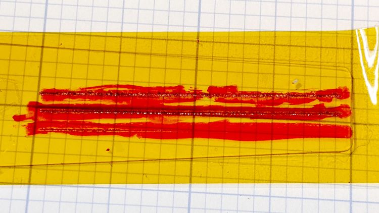 Hairline V tool - 0.2 0.3 0.4 DOC - Kapton Sharpie