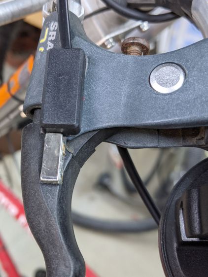 Tour Easy Bafang BBS02 - brake sensor - installed