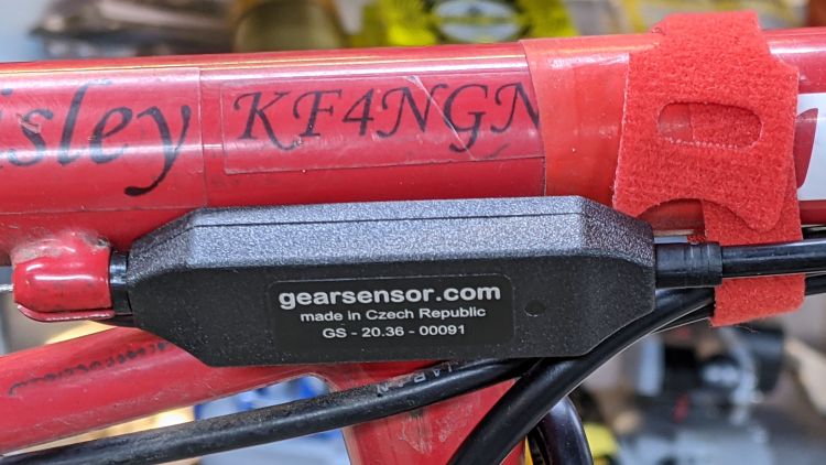 Tour Easy Bafang BBS02 - shift sensor - installed