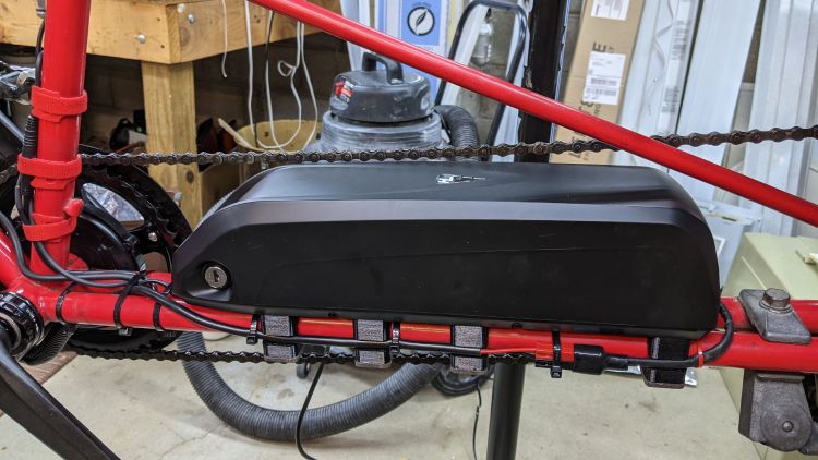 Tour Easy Bafang mid-drive - battery