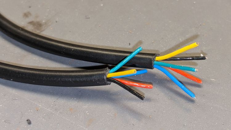 Bafang programmer - wire colors