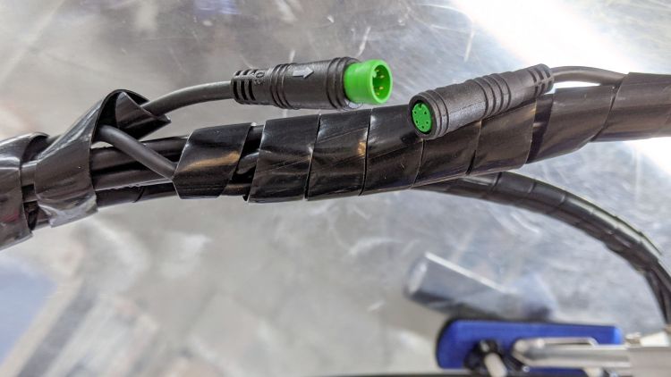 Bafang programmer - cable ends