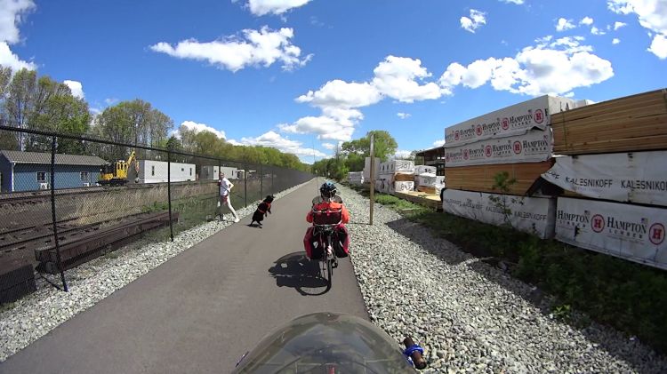 Empire State Trail - Dog Lunge - 2021-05-12 - 2