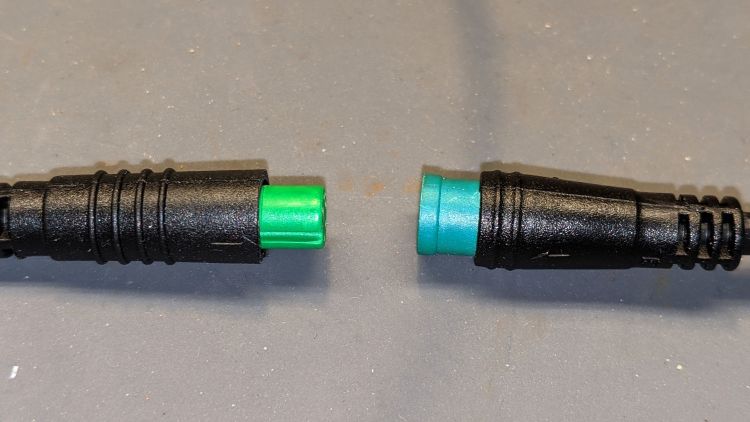 Bafang Display Extension Cable - shroud trimming