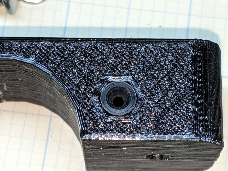 Terry shift guide - acetal installed