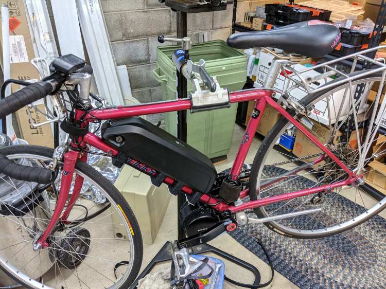 Bafang BBS02 - Terry Symmetry full assembly