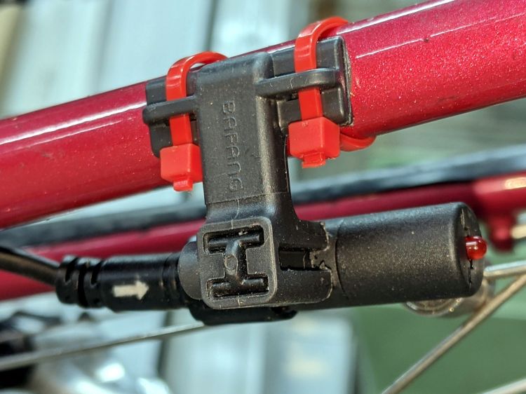 Bafang BBS02 Speed Sensor - reversed bracket - left side