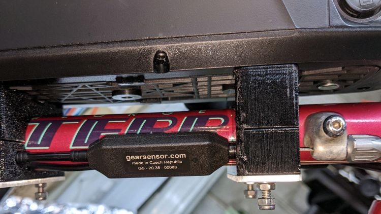 Terry Bafang - shift sensor - installed