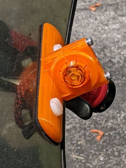 Fairing Mounted Side Marker - installed