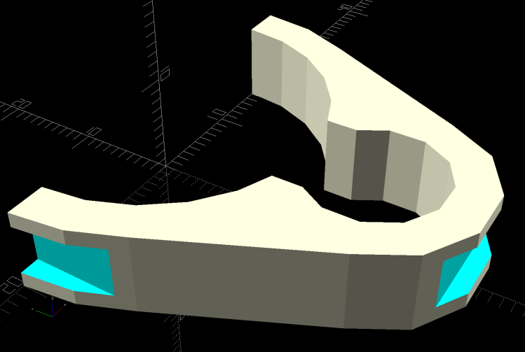 Terry - Bafang head tube clip - solid model