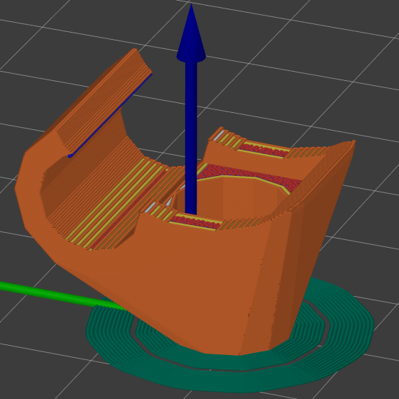 Terry - Bafang shift cap - slice preview