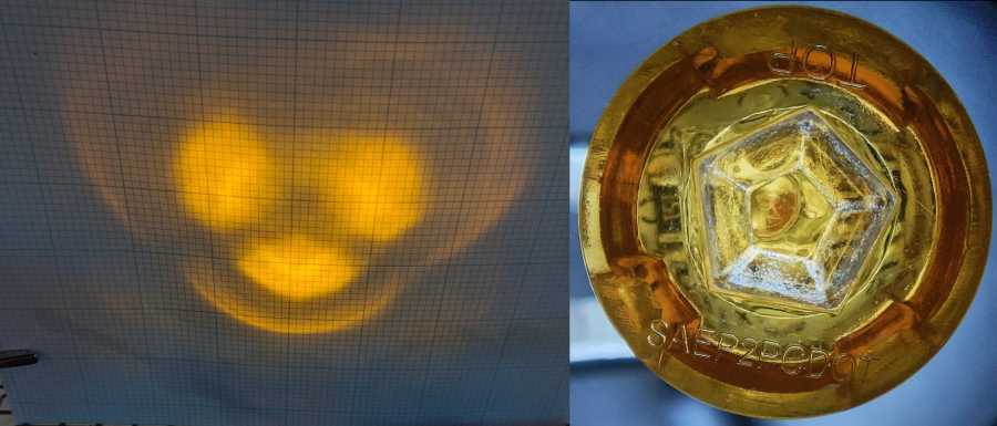 Side Marker - beam test - D