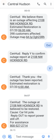 Rt 376 midnight crash - 2021-07-20 - status