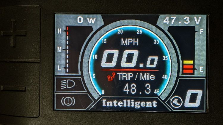 Bafang 500C display - 48 mi 30 pct