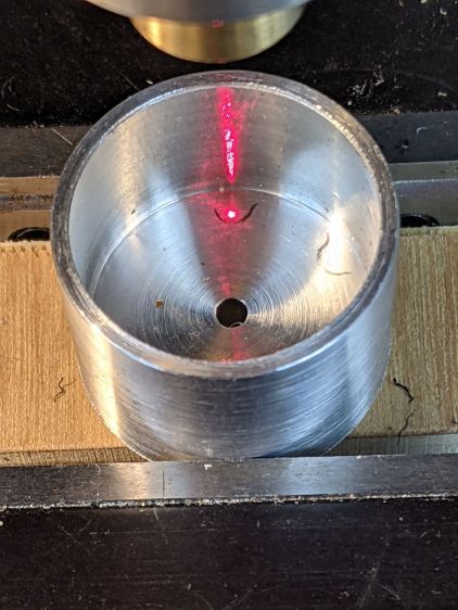 1 W LED Running Light - heatsink drilling