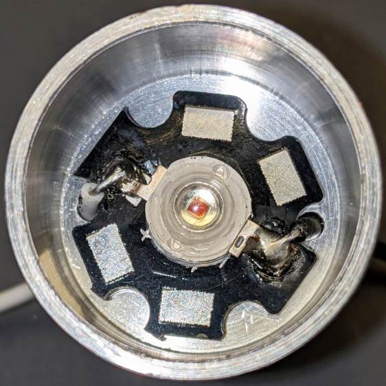 1 W LED Running Light - heatsink fit