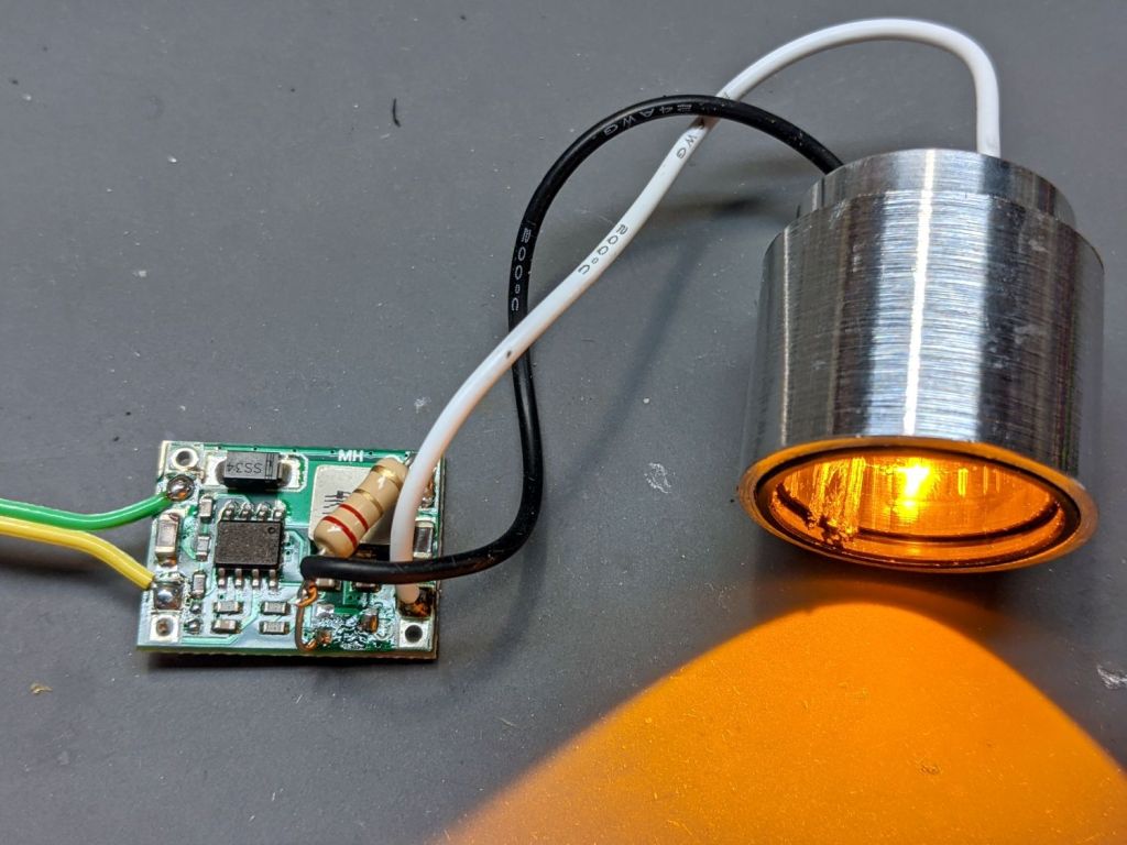 Running Light: 1 W LED&nbsp;Heatsink