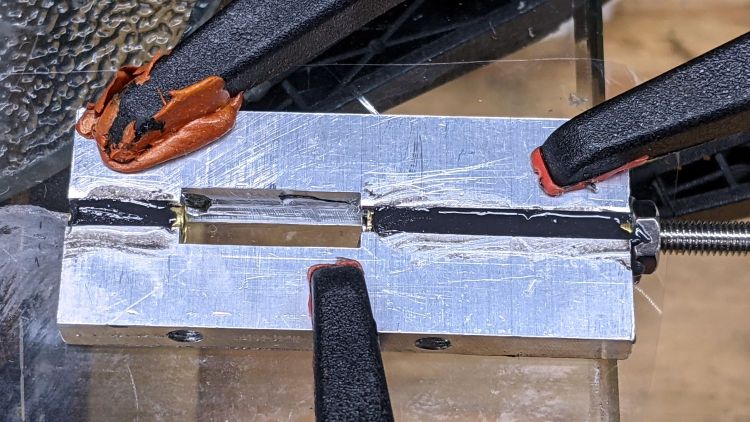 1 W LED Running Light - baseplate curing