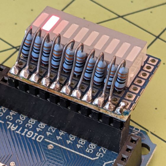 Arduino Mega Debugging LEDs