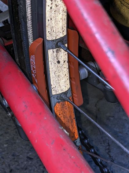 Tour Easy - Kool-Stop MTTSA pads - 20873 miles