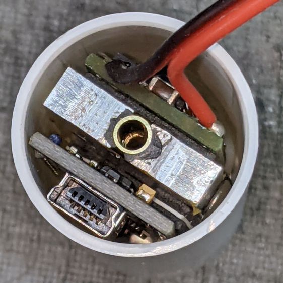 1 W LED Running Light - internal assembly