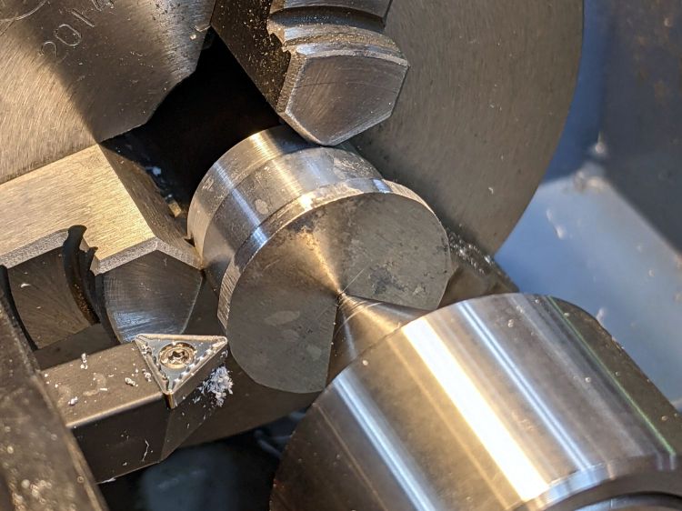 1 W Amber Running Light - end cap turning