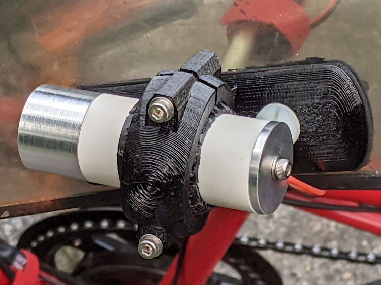 1 W Amber Running Light - installed side