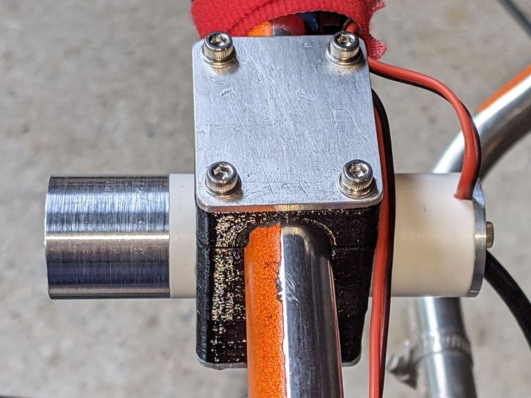 Tour Easy Rear Running Light - installed side view