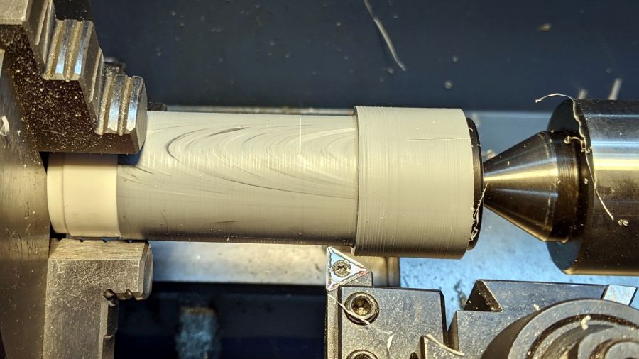 Dirt Devil adapter - pipe turning