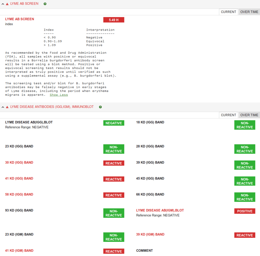 Lyme test - 2021-11-10