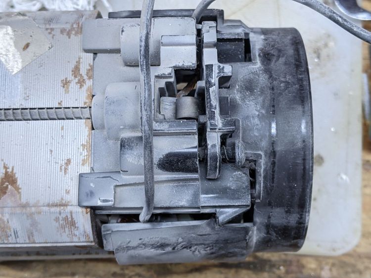 Shopvac QSP - motor brush layout