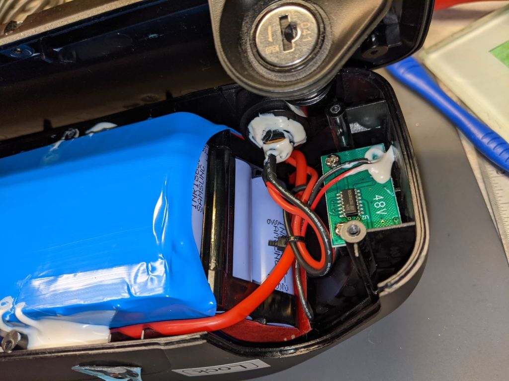 Bafang Battery Charge Port: Internal&nbsp;Wiring
