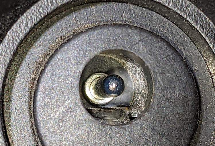 Bafang battery - charge port