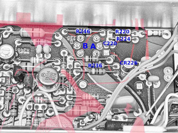Tek AM503 - 151-1032-00 area - part IDs