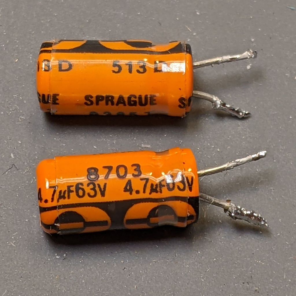 Tektronix AM503: Recapping