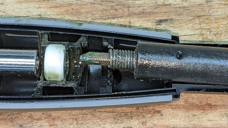 Dremel flex shaft - drive detail