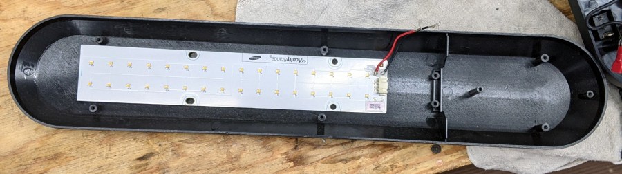 Ottlite conversion - LED panel fit check
